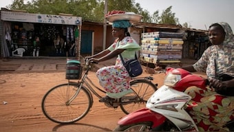 Intense heatwaves are becoming more common in countries like Mali and Burkina Faso in West Africa’s Sahel region. AFP