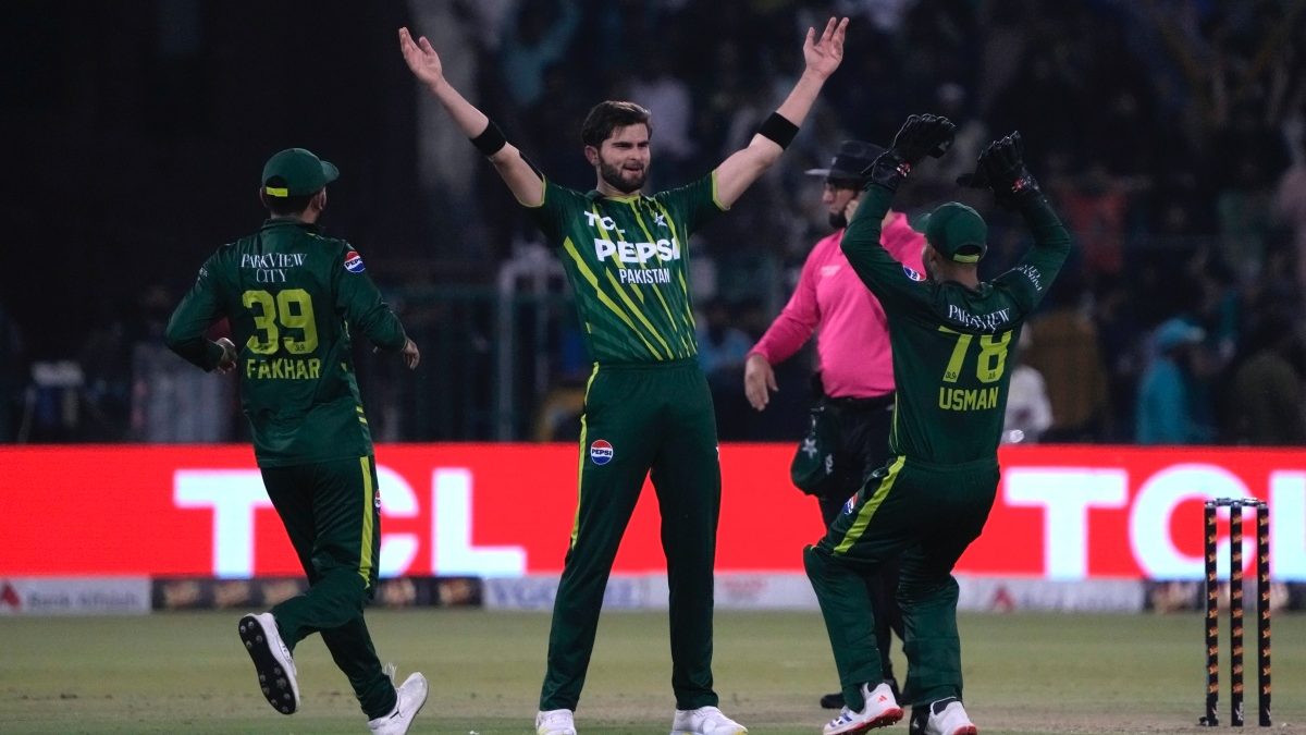 Shaheen Shah Afridi took four wickets as Pakistan beat New Zealand in the fifth and final T20I in Lahore. AP Shaheen Shah Afridi took four wickets as Pakistan beat New Zealand in the fifth and final T20I in Lahore. AP