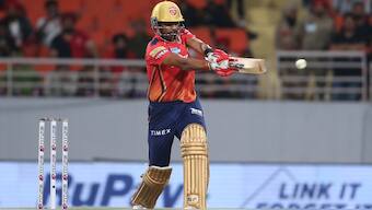 Punjab Kings have reportedly decided to retain Shashank Singh (In photo) and Prabhsimran Singh. AP 