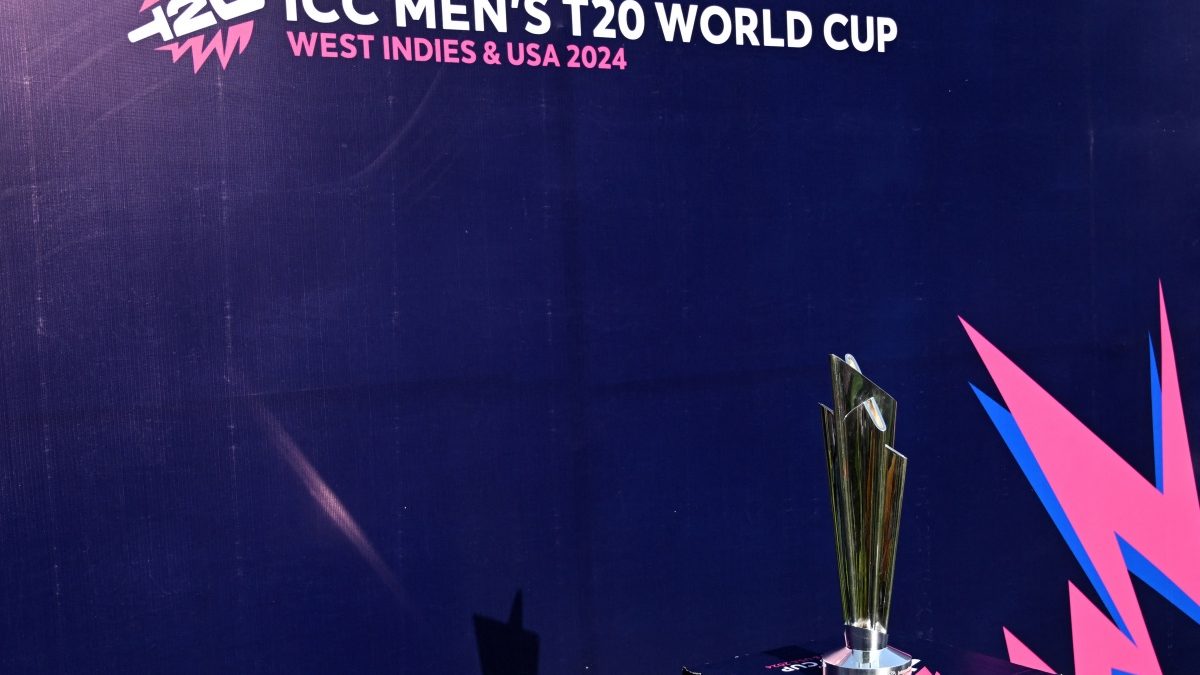 A general view of the 2024 T20 World Cup trophy. AFP A general view of the 2024 T20 World Cup trophy. AFP