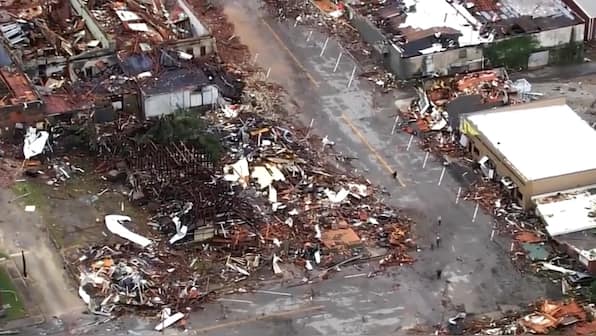 Oklahoma: Four dead as tornadoes leave trail of destruction, thousands ...