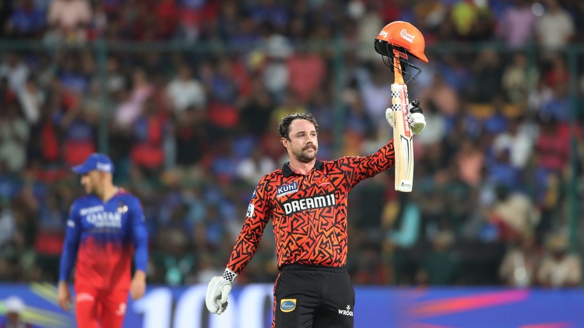 RCB vs SRH: 549 runs, 81 boundaries and records galore at M Chinnaswamy Stadium RCB vs SRH: 549 runs, 81 boundaries and records galore at M Chinnaswamy Stadium