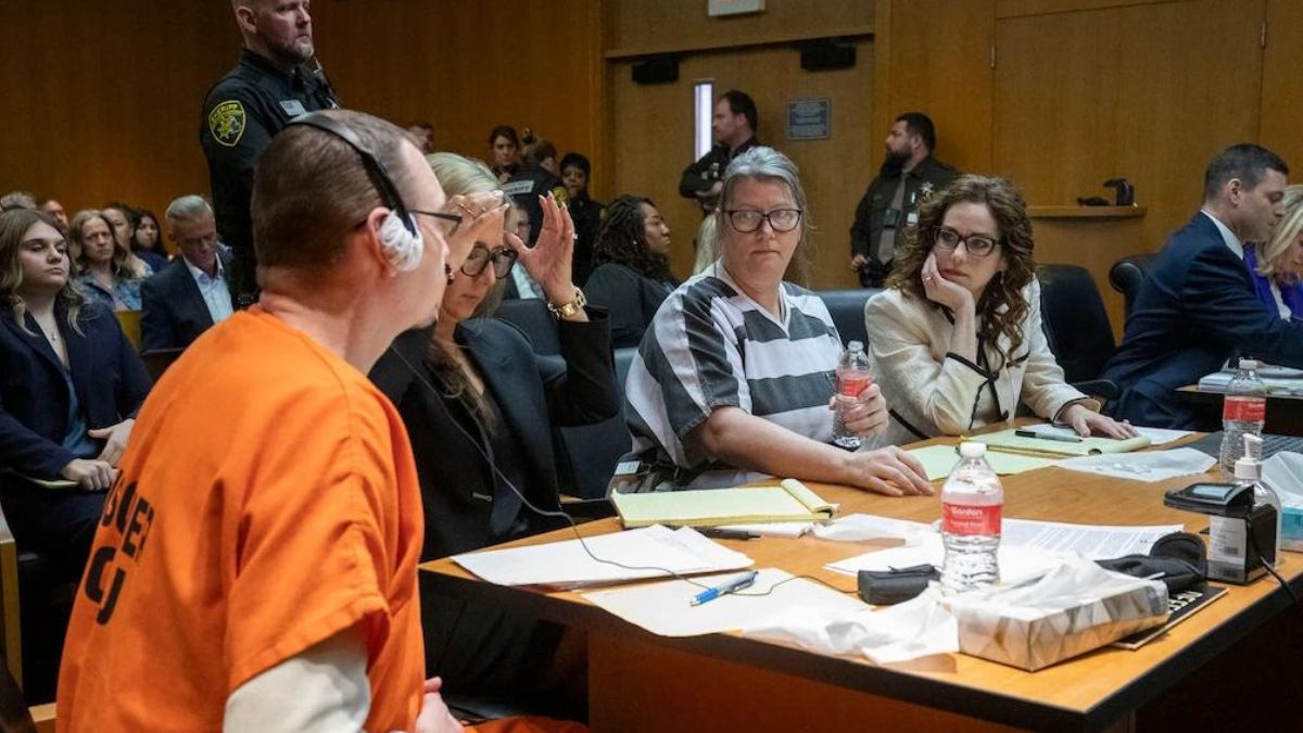The 46-year-old Jennifer Crumbley and her 47-year-old husband James were the first parents of a school shooter found guilty in the US of involuntary manslaughter due to their child's actions Image Courtesy AFP The 46-year-old Jennifer Crumbley and her 47-year-old husband James were the first parents of a school shooter found guilty in the US of involuntary manslaughter due to their child's actions Image Courtesy AFP