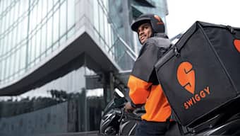 Food delivery platform Swiggy is India's most valued unicorn. Source: Swiggy