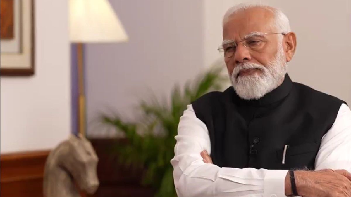PM Narendra Modi said that the abolition of electoral bonds scheme has pushed the country towards black money. Source: ANI PM Narendra Modi said that the abolition of electoral bonds scheme has pushed the country towards black money. Source: ANI