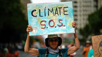 The economic cost of climate change will be $38 trillion per year by 2050, as per a study. Source: Reuters