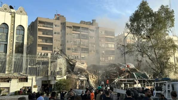 Israeli airstrike on Iranian consulate in Damascus kills 8 including regional Quds Force chief