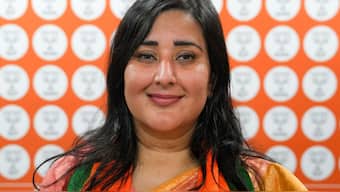 BJP candidate from New Delhi constituency Bansuri Swaraj. PTI
