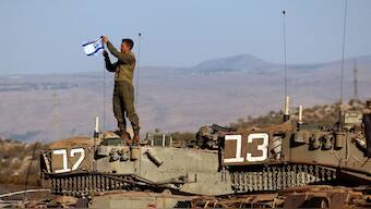Israeli military participates in a drill near Israel's border with Lebanon in northern Israel. Reuters file