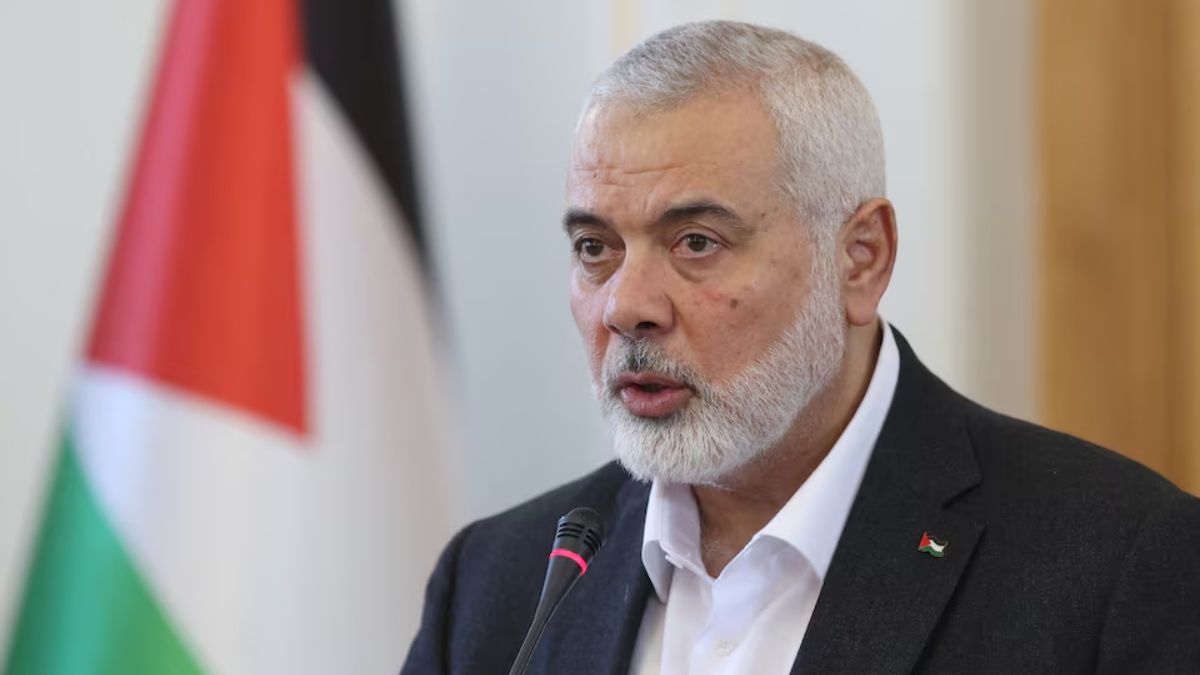 Hamas leader Ismail Haniyeh. File image/ Reuters Hamas leader Ismail Haniyeh. File image/ Reuters