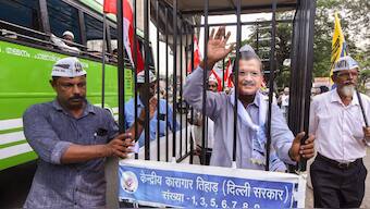 AAP leaders have been claiming that Delhi Chief Minister Arvind Kejriwal is being treated like a 'terrorist' in jail. PTI