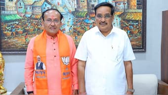 BJP candidate Mukeshbhai Dalal wins Surat seat. Image courtesy: @CRPaatil/X