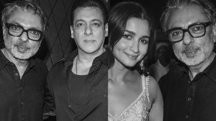 Netflix's 'Heeramandi' Screening: Salman Khan and Alia Bhatt reunite with Sanjay Leela Bhansali, fans demand 'Inshallah' movie