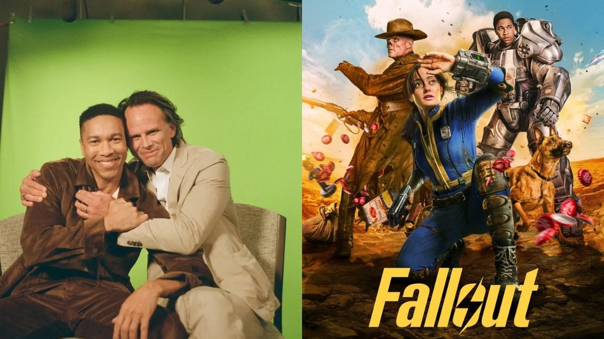Exclusive interview!  Aaron Moten and Walton Goggins on Fallout