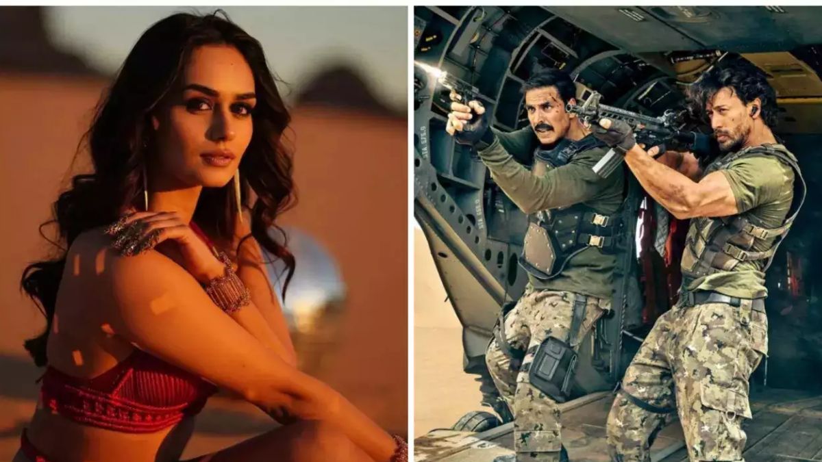 When a vegetarian Manushi Chhillar had to eat meat for 'Bade Miyan Chote Miyan': 'My father advised me to...' When a vegetarian Manushi Chhillar had to eat meat for 'Bade Miyan Chote Miyan': 'My father advised me to...'