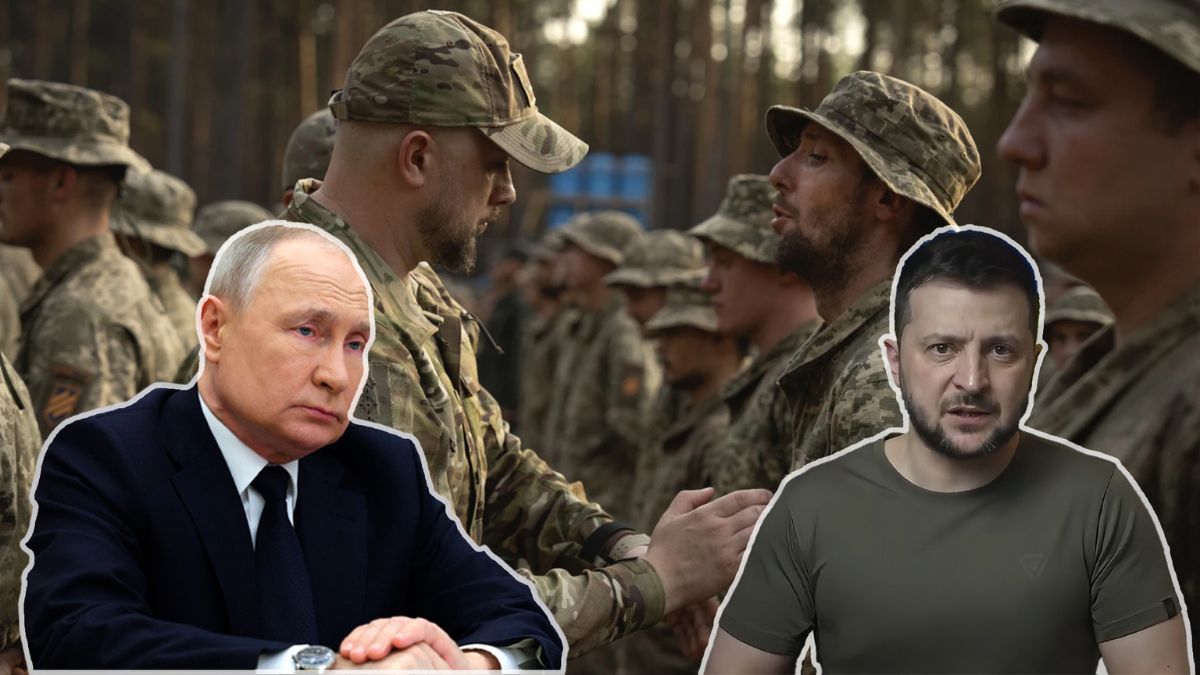 Russian President Vladimir Putin and Ukrainian President Volodymyr Zelenskyy. AP File Russian President Vladimir Putin and Ukrainian President Volodymyr Zelenskyy. AP File