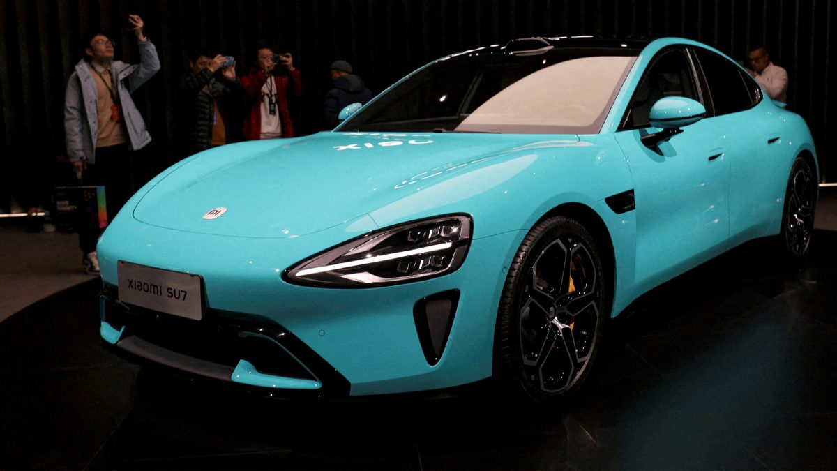 Xiaomi's SU7 EV has been very well received in the market and is getting a lot of orders. Image Credit: Reuters Xiaomi's SU7 EV has been very well received in the market and is getting a lot of orders. Image Credit: Reuters