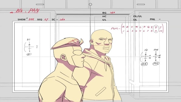 Are West's favourite cartoons being created in North Korea?
