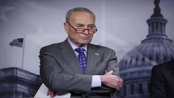 Senate Majority Leader Chuck Schumer. Source: AP