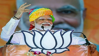 The Election Commission's notice against PM Modi comes after his speech in Rajasthan. The PM had then alleged that Congress wanted to redistribute the wealth of the people to Muslims and that the opposition party won’t even spare the ‘mangalsutra’ of women. File image/PTI