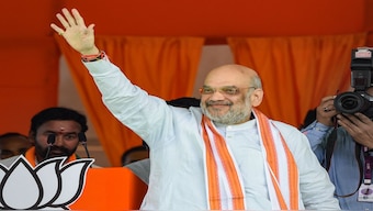 Home Minister Amit Shah will sound off BJP's poll bugle from the state of Karnataka. File image/PTI