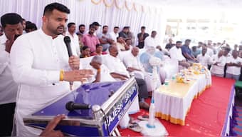 JD(S) leader Prajwal Revanna and his father HD Revanna are embroiled in a sex scandal. Image Courtesy: @iPrajwalRevanna/X
