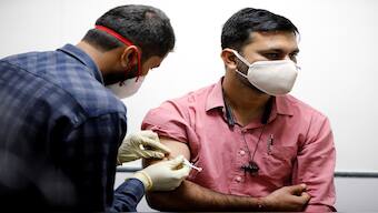 A BHU study reveals adverse side effects in people who took Covaxin. Reuters File Photo