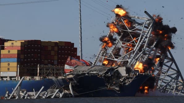Baltimore Bridge collapse: Why FBI has seized the cell phones of Indian crew members