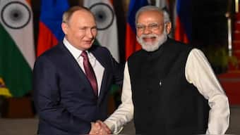 Russian president Vladimir Putin with Prime Minister Narendra Modi. Source: File Image/ Reuters