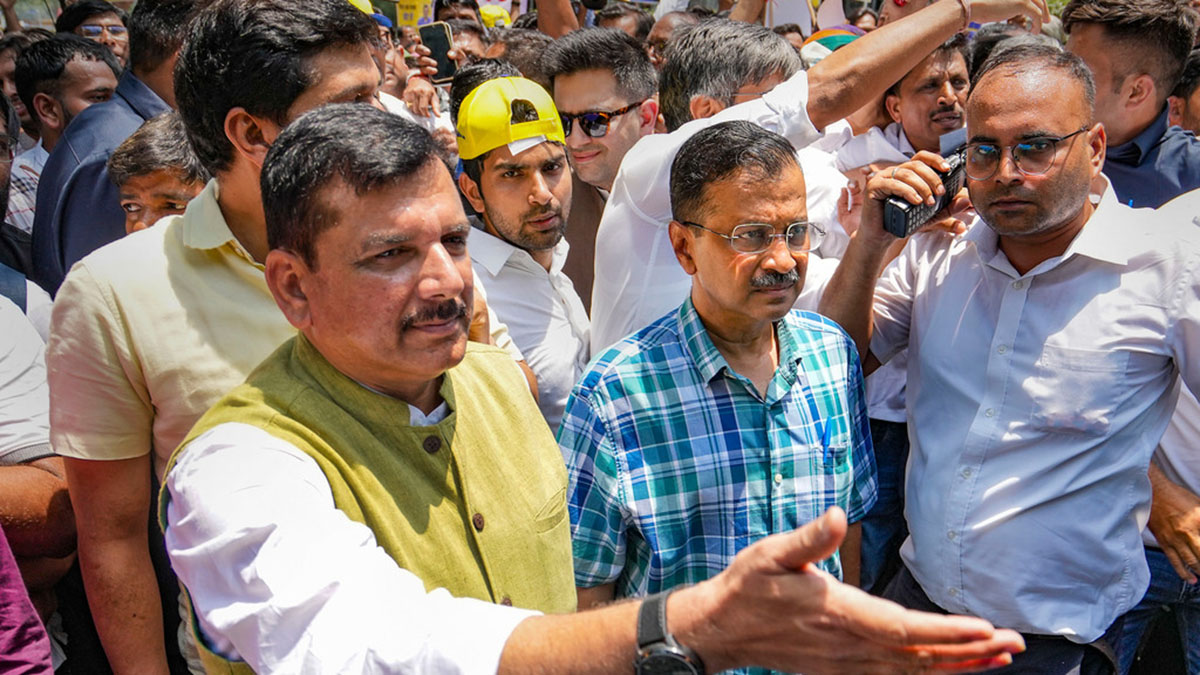 Busy dousing fire on Swati Maliwal 'assault' row, AAP loses a week of Kejriwal's freedom and fought against itself than rivals Busy dousing fire on Swati Maliwal 'assault' row, AAP loses a week of Kejriwal's freedom and fought against itself than rivals