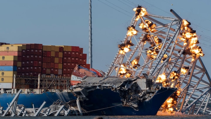 Why Indian crew is still stranded on ship that crashed into Baltimore bridge after 7 weeks