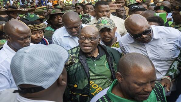 Who is Jacob Zuma, the former South African president, disqualified from next week's elections?