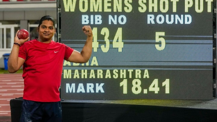 Federation Cup Athletics: Maharashtra's Abha Khatua clinches national record in women's shot put