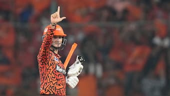 Sunrisers Hyderabad opener Abhishek Sharma scored 484 matches from 16 matches in IPL 2024 at a strike rate of 204.22. AP