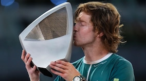 Andrey Rublev battles illness, Felix Auger-Aliassime to claim Madrid Open title