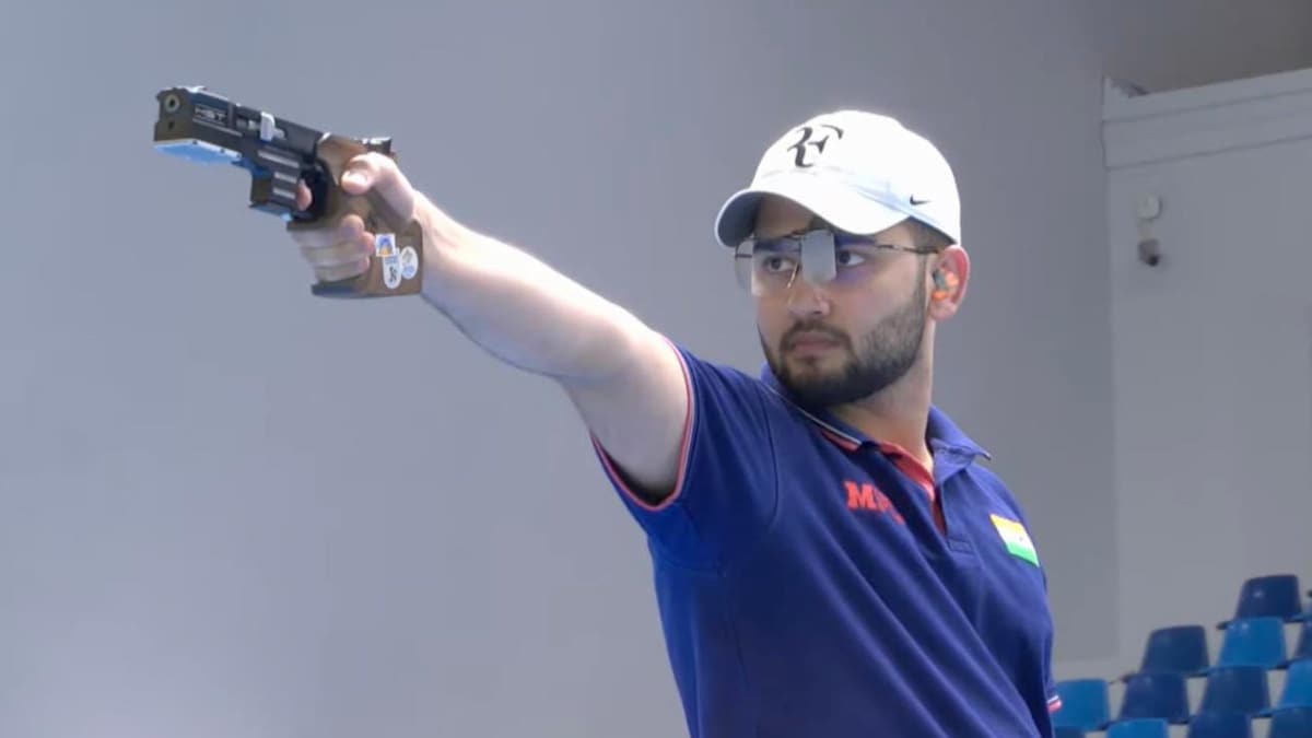 Paris Olympics Shooting Trials Manu Bhaker Anish Bhanwala On Course For Top Finish In Bhopal