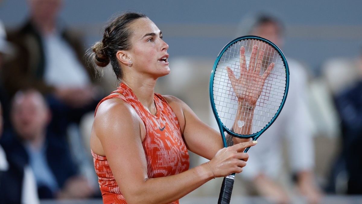 Aryna Sabalenka said skipping Olympics was 'safer and better for' her body. AP Aryna Sabalenka said skipping Olympics was 'safer and better for' her body. AP