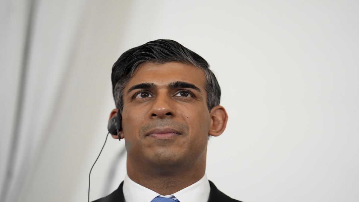 Rishi Sunak is seeking his own mandate from the British public having been installed as Conservative leader, and therefore prime minister, by his own MPs in October 2022. AP Rishi Sunak is seeking his own mandate from the British public having been installed as Conservative leader, and therefore prime minister, by his own MPs in October 2022. AP