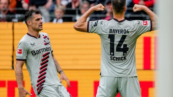 Bundesliga: Bayer Leverkusen extend unbeaten run to 48 games with win at Eintracht Frankfurt