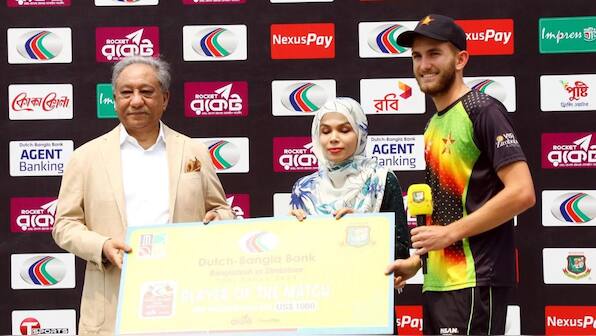 Brian Bennett slams 70 as Zimbabwe break losing streak vs Bangladesh in 5th T20