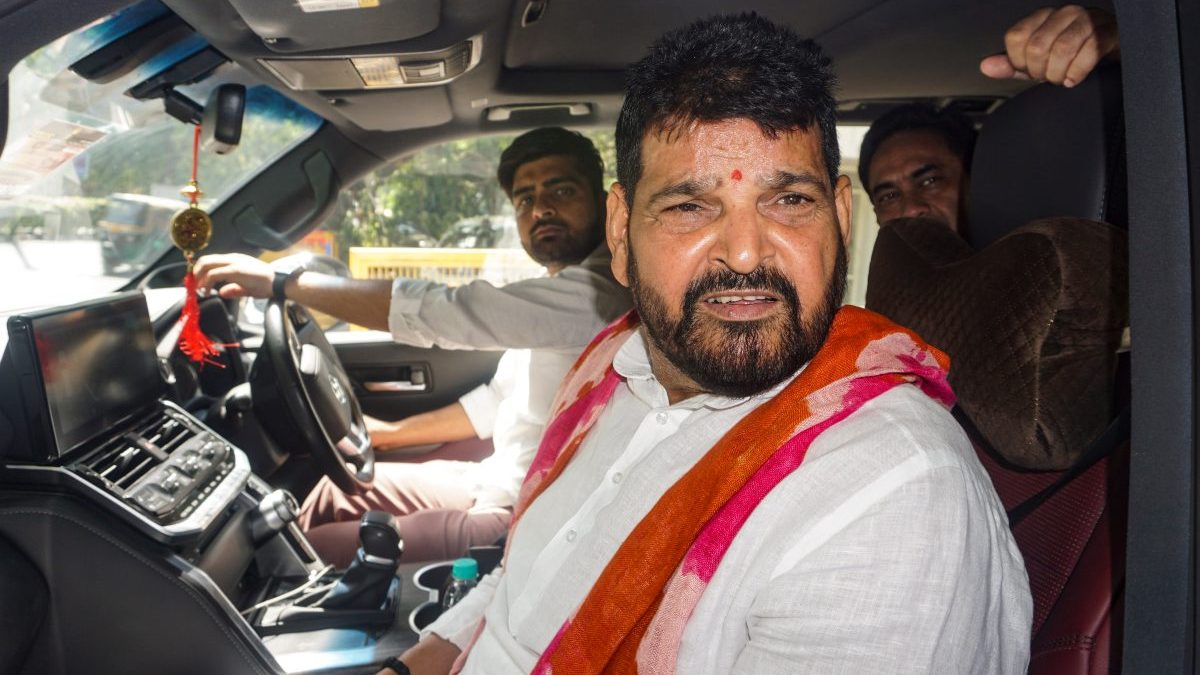 Brij Bhushan downplays Vinesh and Bajrang’s entry into politics: ‘A small BJP candidate will defeat them’ Brij Bhushan downplays Vinesh and Bajrang’s entry into politics: ‘A small BJP candidate will defeat them’