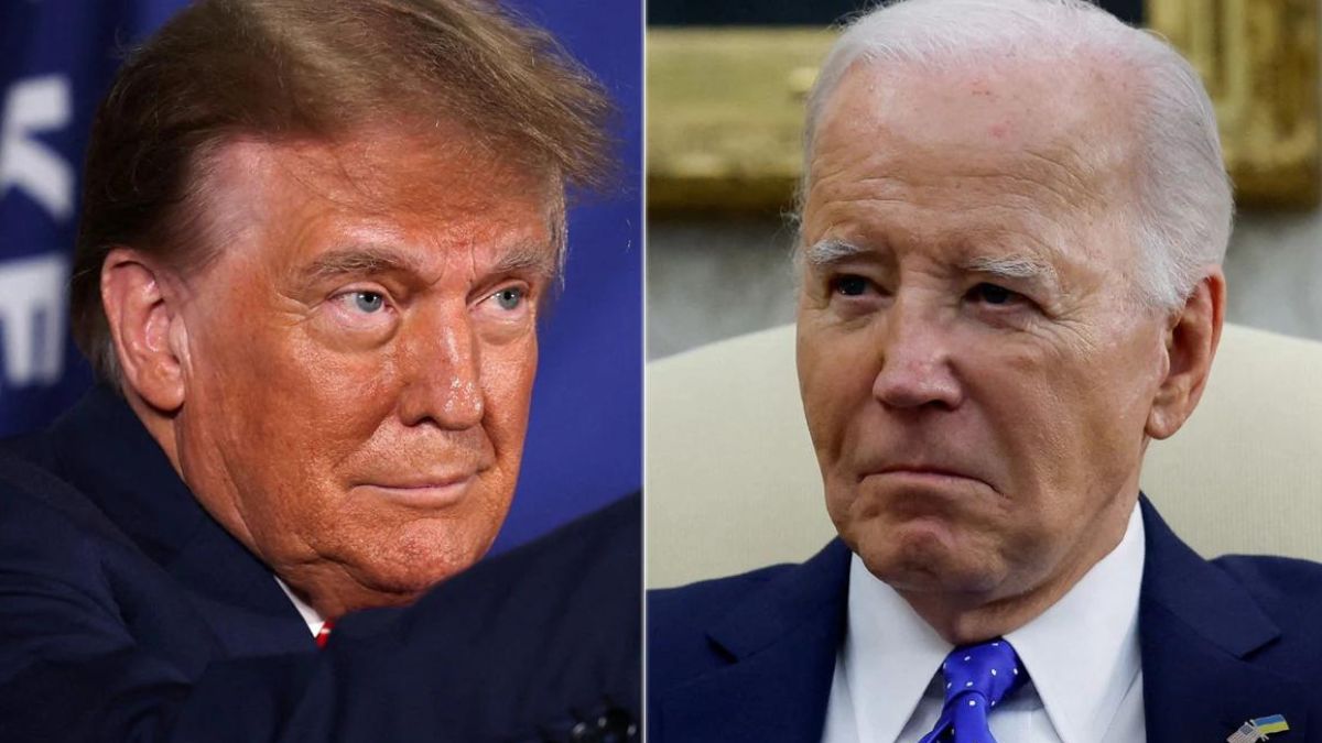 US President Donald Trump and former US President Joe Biden. Source: Reuters US President Donald Trump and former US President Joe Biden. Source: Reuters