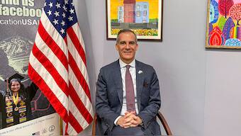 US Ambassador to India Eric Garcetti. PTI