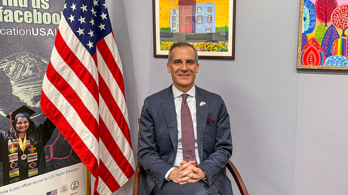 US Ambassador to India Eric Garcetti. PTI US Ambassador to India Eric Garcetti. PTI