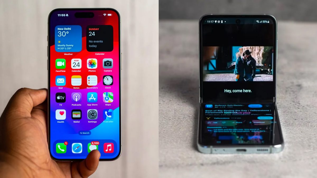 Foldable iPhones: New patent reveals Apple is working on a clamshell-design foldable phone Foldable iPhones: New patent reveals Apple is working on a clamshell-design foldable phone