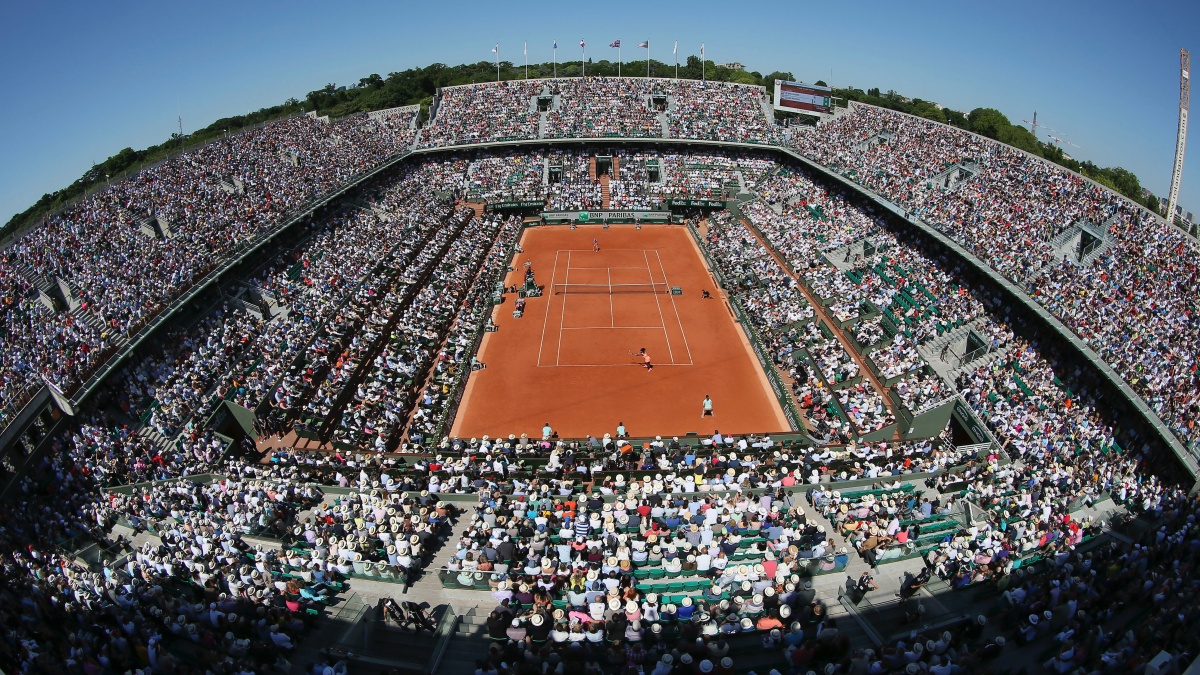 A view of the French Open stadium in Paris. AP File Photo A view of the French Open stadium in Paris. AP File Photo