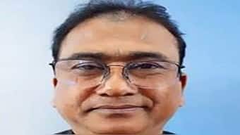 Jhenaidah-4 constituency lawmaker Azim arrived in Kolkata for medical treatment on 12 May. Image Courtesy: @abhishekjha157/X