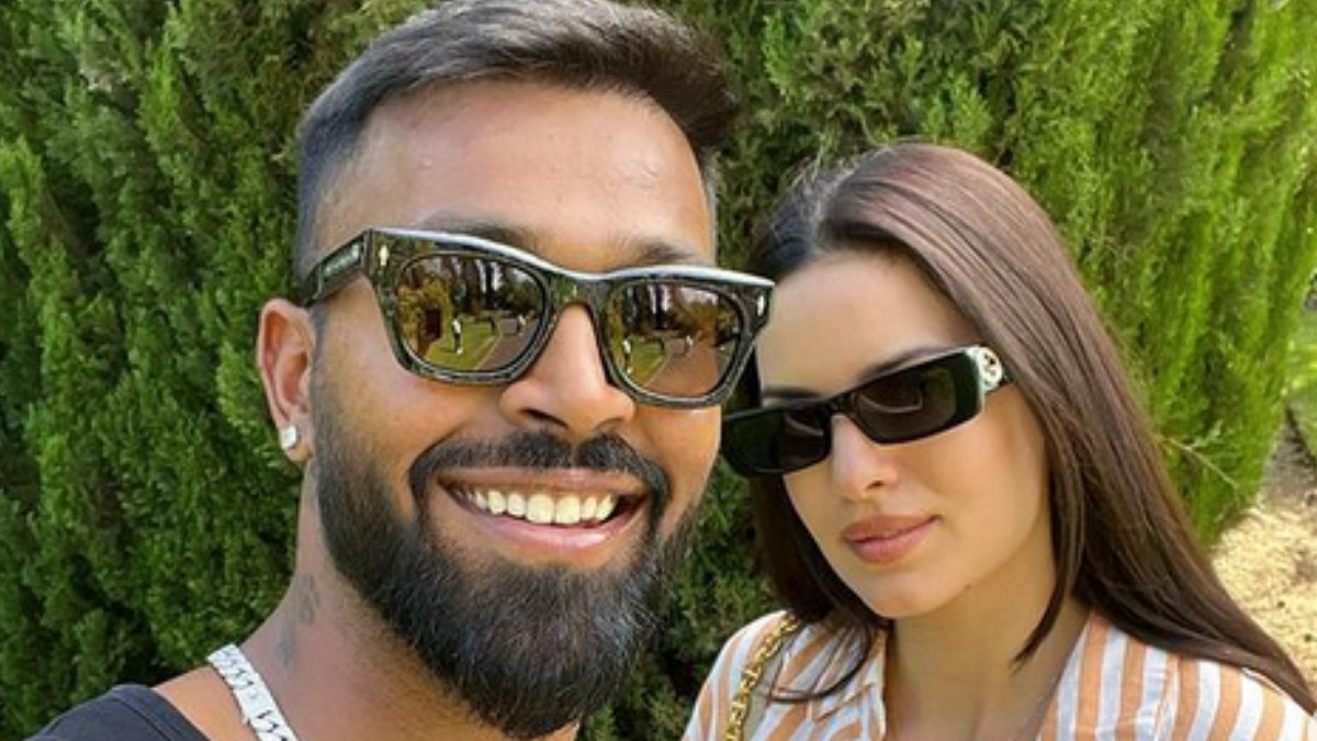 File image of India all-rounder Hardik Pandya with wife Natasa Stankovic. Image credit: Instagram/hardikpandya93 File image of India all-rounder Hardik Pandya with wife Natasa Stankovic. Image credit: Instagram/hardikpandya93