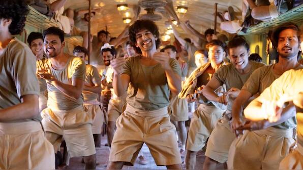 Did you know the train in the 'SATYANAAS' song from 'Chandu Champion' was made especially for the song?