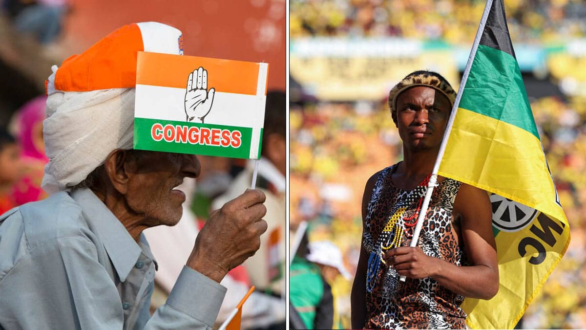 ANC and INC: Story of two grand old parties and their one big crisis - Vimarsana News